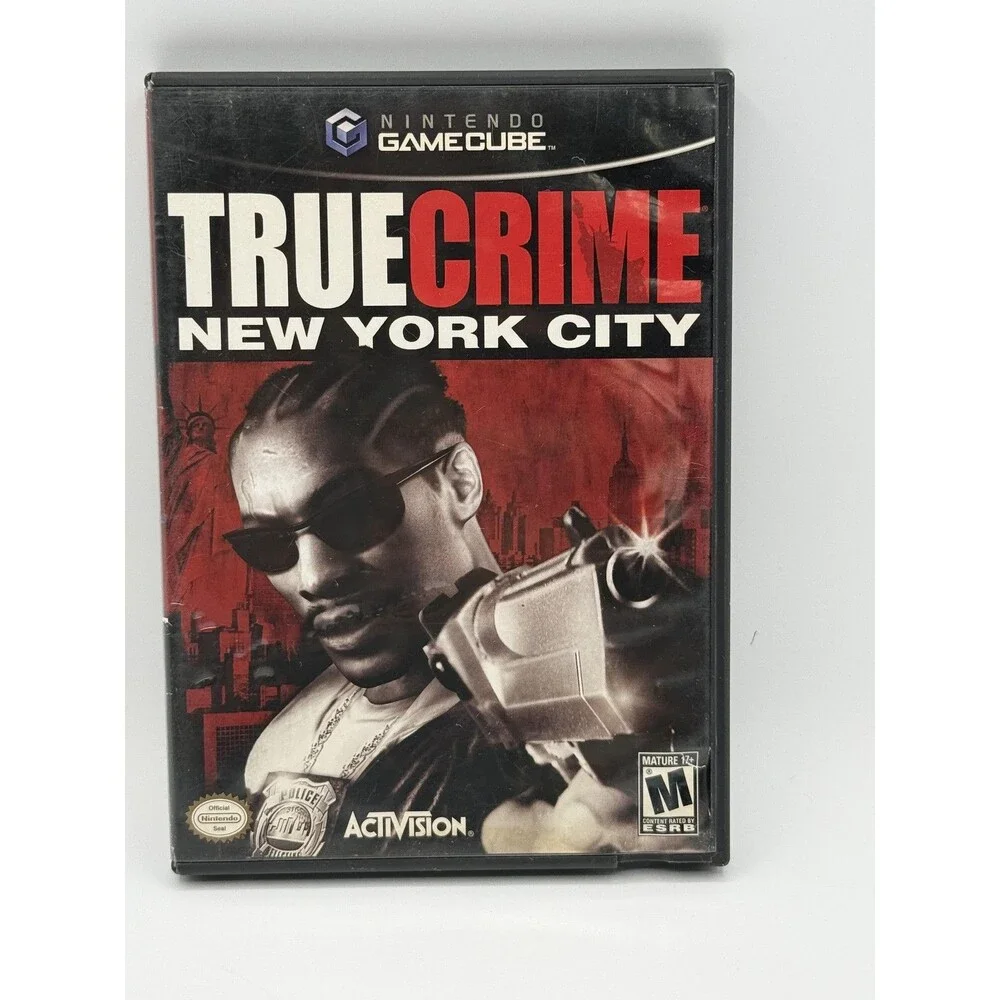 True Crime New York City (Nintendo GameCube, 2005) CIB Complete W/Manual Tested